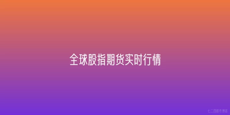 全球股指期货实时行情